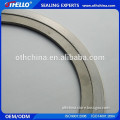 Alibaba China spiral wound gasket with inner and outer rings